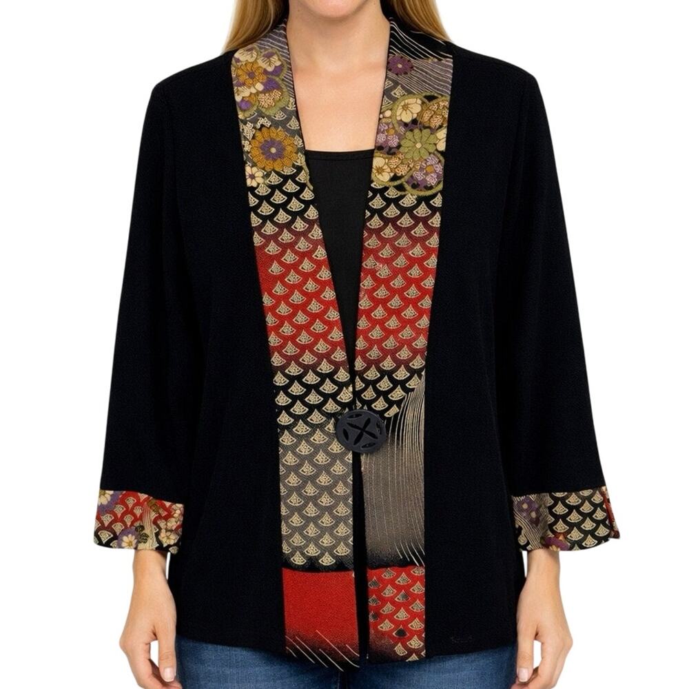 Moonlight by Y & S Small Wearable Art to Wear Artsy Shirt Top Abstract Mature